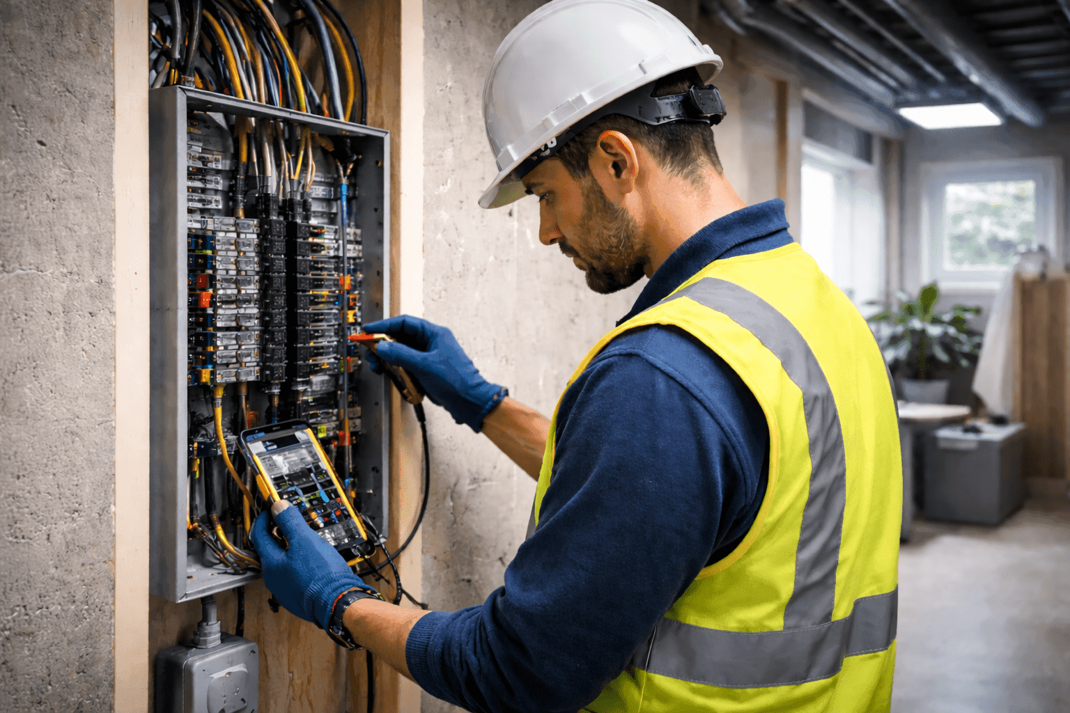 Electrical crews using Doozyer